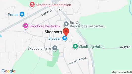 Lejligheder til leje i Rødding - Foto fra Google Street View