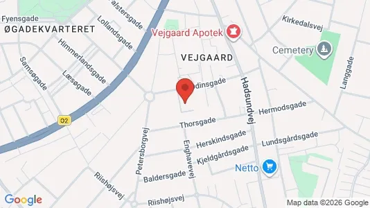 Lejligheder til leje i Aalborg Centrum - kort over placeringen