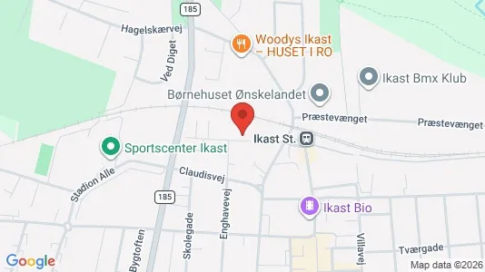 Lejligheder til leje i Herning - kort over placeringen