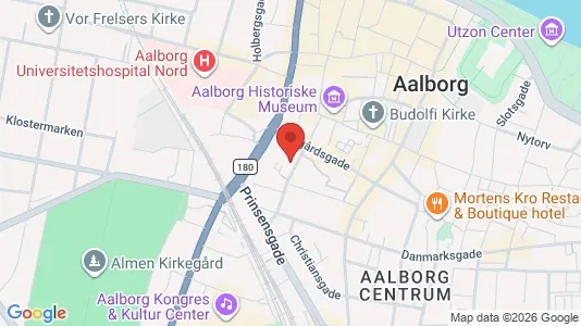 Lejligheder til leje i Aalborg Centrum - Foto fra Google Street View