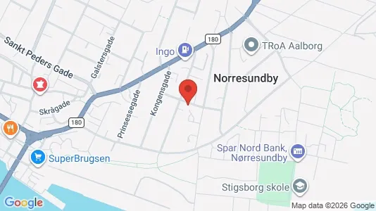 Lejligheder til leje i Nørresundby - Foto fra Google Street View
