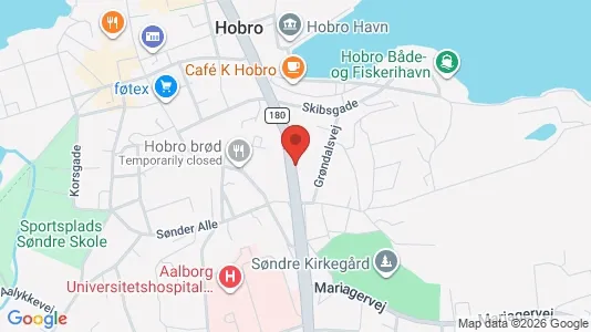 Lejligheder til leje i Hobro - Foto fra Google Street View