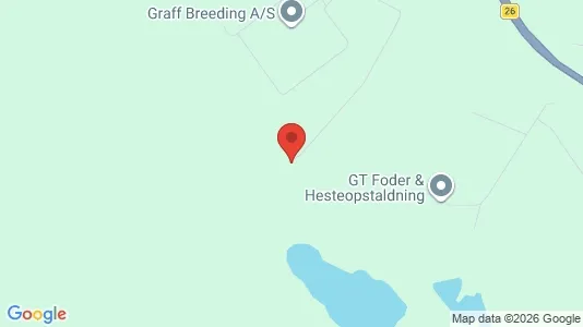 Lejligheder til leje i Sabro - kort over placeringen