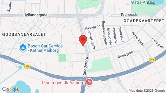 Andelsboliger til salg i Aalborg Centrum - Foto fra Google Street View