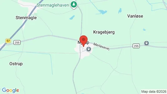 Huse til salg i Nyrup - Foto fra Google Street View