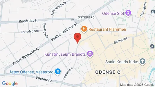 Lejligheder til leje i Odense C - Foto fra Google Street View