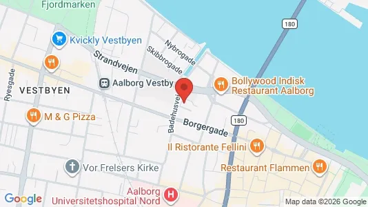 Lejligheder til leje i Aalborg Centrum - Foto fra Google Street View