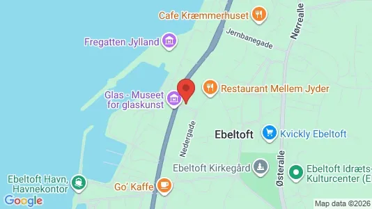 Lejligheder til salg i Ebeltoft - Foto fra Google Street View