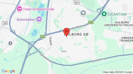 Huse til salg i Aalborg SØ - Foto fra Google Street View