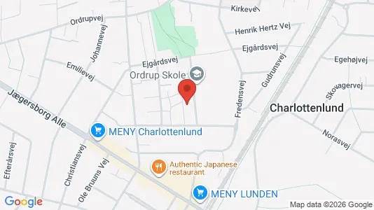 Lejligheder til salg i Charlottenlund - Foto fra Google Street View