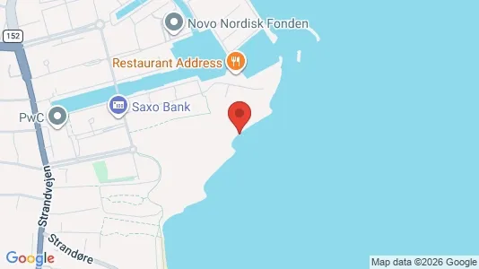 Lejligheder til salg i Hellerup - kort over placeringen