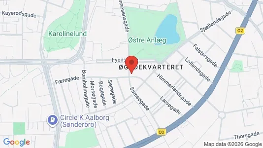 Lejligheder til salg i Aalborg Centrum - Foto fra Google Street View