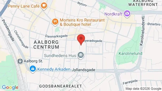 Lejligheder til leje i Aalborg Centrum - Foto fra Google Street View