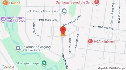 Lejligheder til salg i Odense M - Foto fra Google Street View