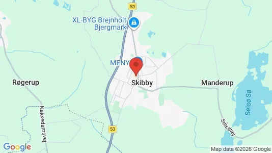 Huse til salg i Skibby - Foto fra Google Street View