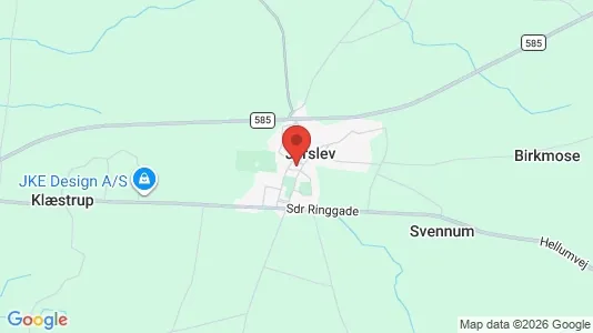 Grunde til salg i Jerslev J - Foto fra Google Street View