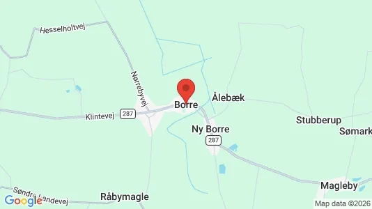 Huse til salg i Borre - Foto fra Google Street View