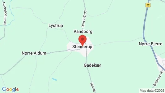 Huse til salg i Stenderup - Foto fra Google Street View