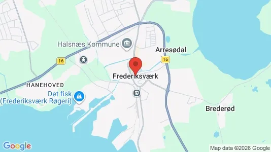 Huse til salg i Frederiksværk - Foto fra Google Street View