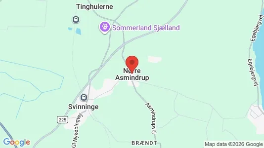 Huse til salg i Nørre Asmindrup - Foto fra Google Street View