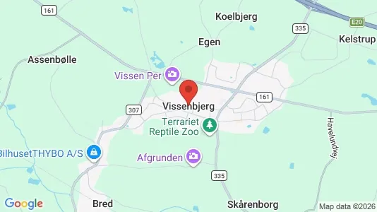 Huse til salg i Vissenbjerg - Foto fra Google Street View