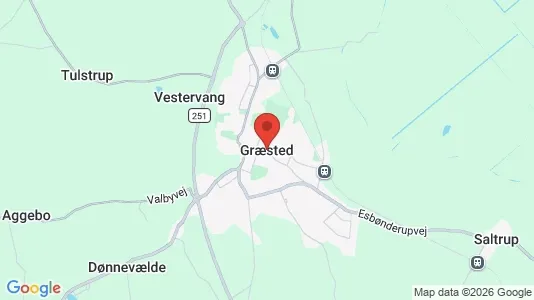Huse til salg i Græsted - Foto fra Google Street View
