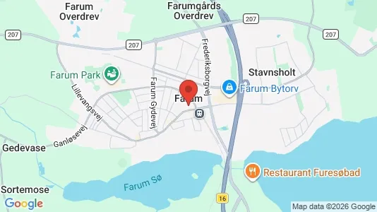 Huse til salg i Farum - Foto fra Google Street View
