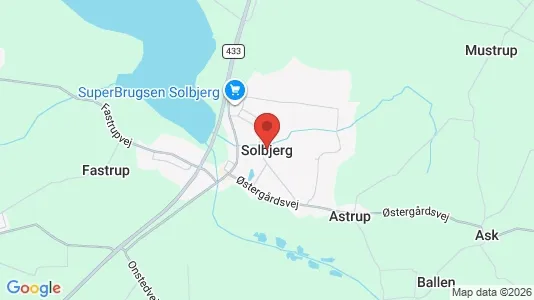 Huse til salg i Solbjerg - Foto fra Google Street View