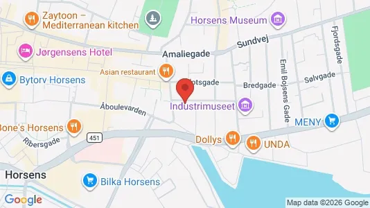 Andelsboliger til salg i Horsens - Foto fra Google Street View