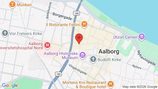 Lejligheder til salg i Aalborg Centrum - Foto fra Google Street View