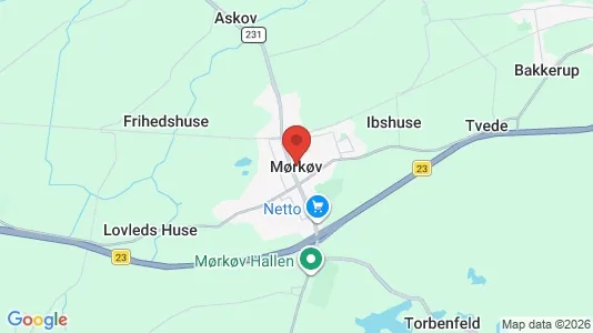 Huse til salg i Mørkøv - Foto fra Google Street View