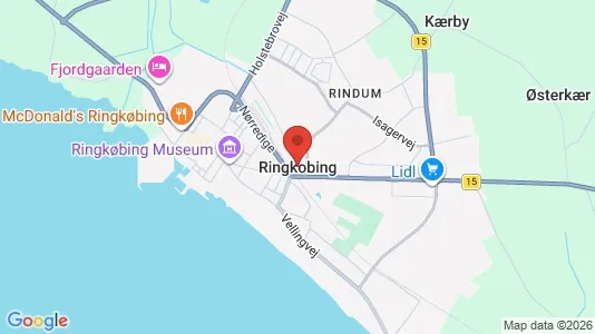 Huse til salg i Ringkøbing - Foto fra Google Street View