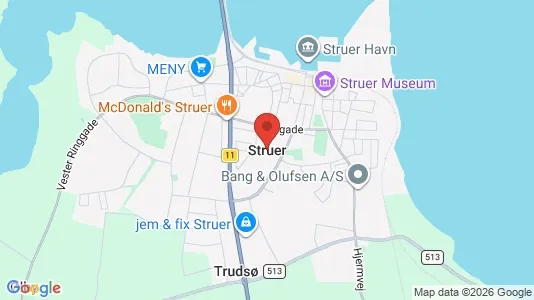 Huse til salg i Struer - Foto fra Google Street View