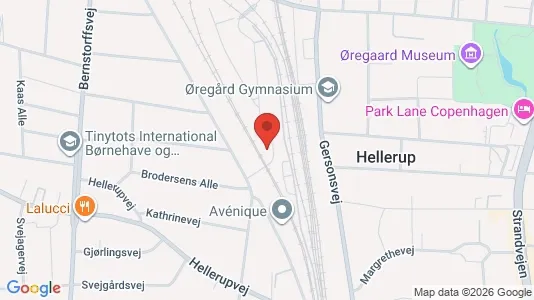 Lejligheder til salg i Hellerup - Foto fra Google Street View