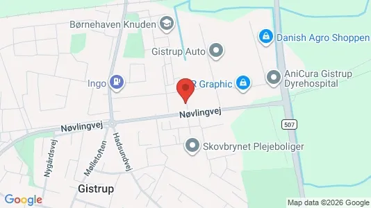 Andelsboliger til salg i Gistrup - Foto fra Google Street View