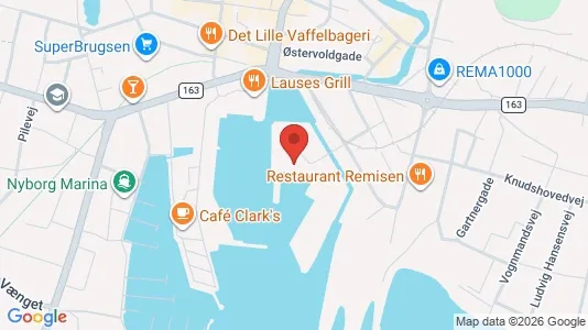 Lejligheder til salg i Nyborg - Foto fra Google Street View