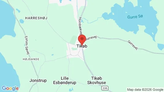 Huse til salg i Tikøb - Foto fra Google Street View