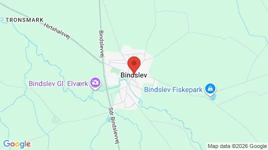 Sommerhuse til salg i Bindslev - Foto fra Google Street View