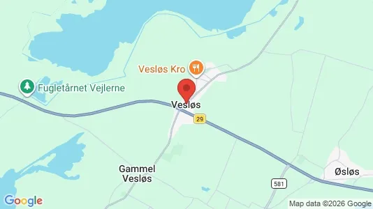 Huse til salg i Vesløs - Foto fra Google Street View