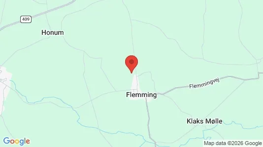 Huse til salg i Flemming - Foto fra Google Street View