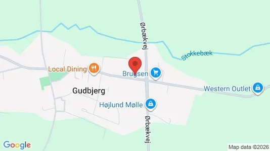 Andelsboliger til salg i Gudbjerg Sydfyn - Foto fra Google Street View