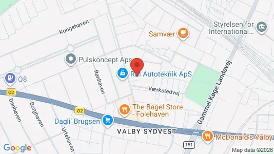 Lejligheder til leje i Valby - Foto fra Google Street View
