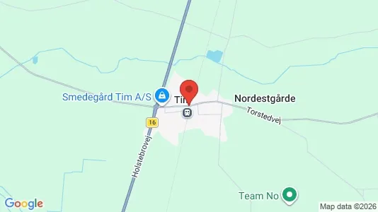 Huse til salg i Tim - Foto fra Google Street View