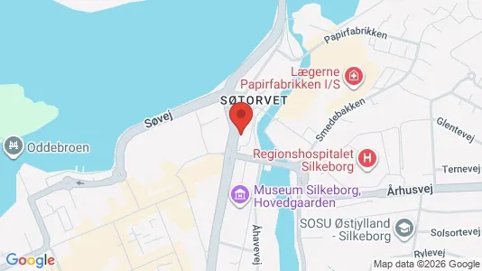 Lejligheder til leje i Silkeborg - Foto fra Google Street View