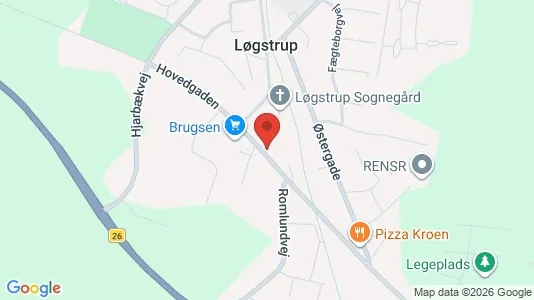 Lejligheder til leje i Løgstrup - Foto fra Google Street View