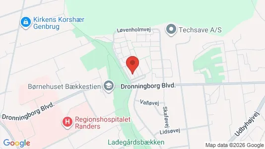 Lejligheder til salg i Randers NØ - Foto fra Google Street View