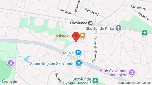 Lejligheder til leje i Skovlunde - kort over placeringen