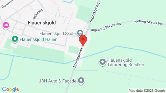 Lejligheder til leje i Dronninglund - kort over placeringen