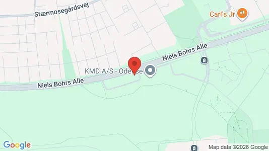 Lejligheder til leje i Odense M - kort over placeringen