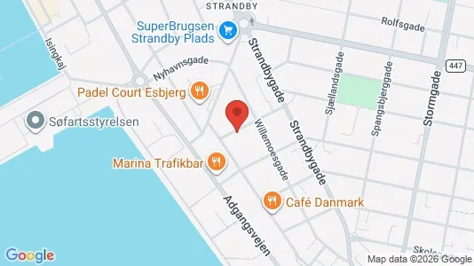 Lejligheder til leje i Esbjerg Centrum - Foto fra Google Street View